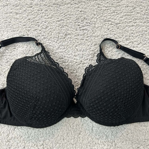 Auden Bra 34DD Plunge Plunge Coverage Push-Up - Picture 1 of 7